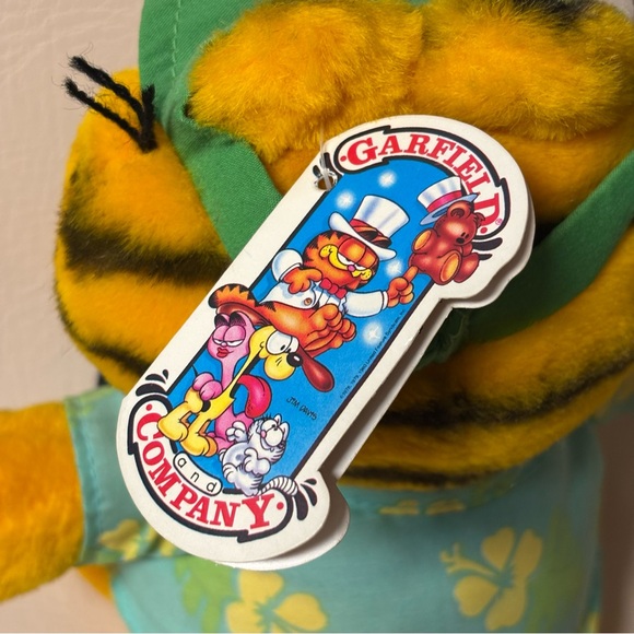 Dakin Garfield Cat plush toy Tourist 1981 stuffed animal - Picture 4 of 6